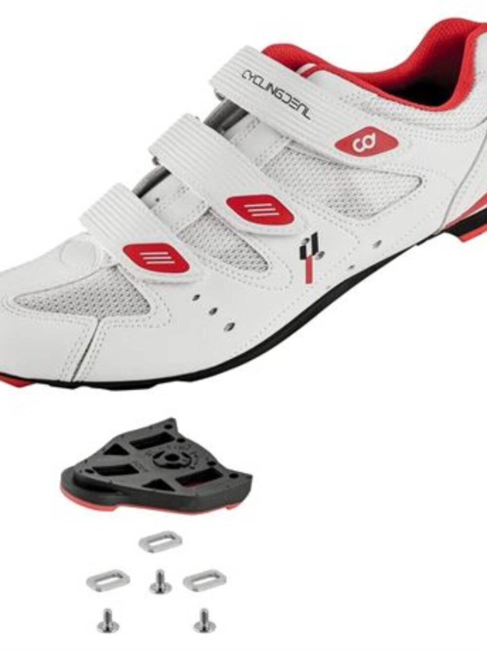 NIB CyclingDeal Bicycle Road Bike Universal Cleat Mount Men's 14.5 US Men